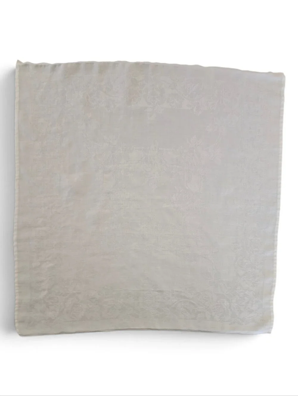 Vintage White Cloth Napkins Set Of 6